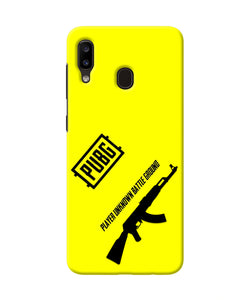 PUBG AKM Gun Samsung A20/M10s Real 4D Back Cover