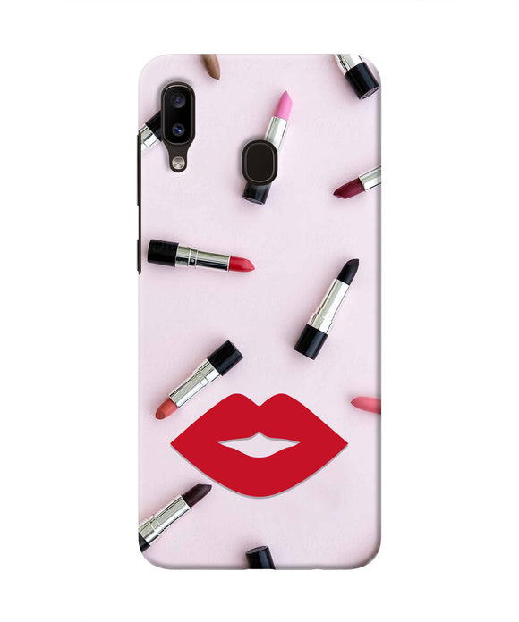 Lips Lipstick Shades Samsung A20/M10s Real 4D Back Cover