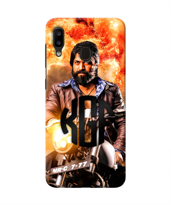 Rocky Bhai on Bike Samsung A20/M10s Real 4D Back Cover