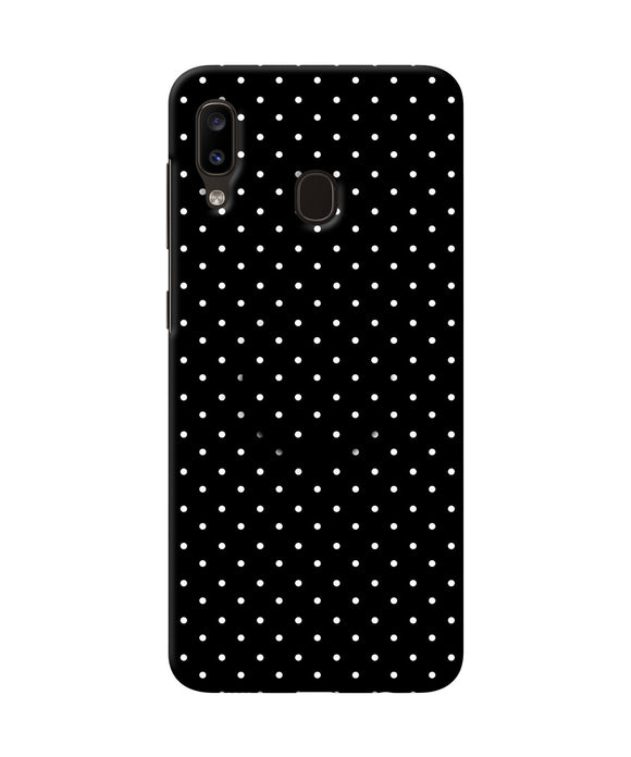 White Dots Samsung A20/M10s Pop Case