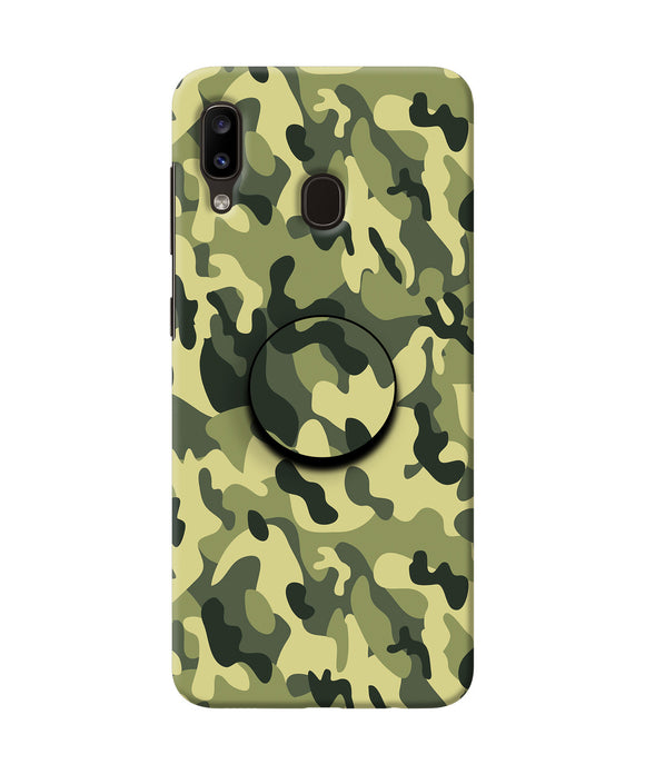 Camouflage Samsung A20/M10s Pop Case