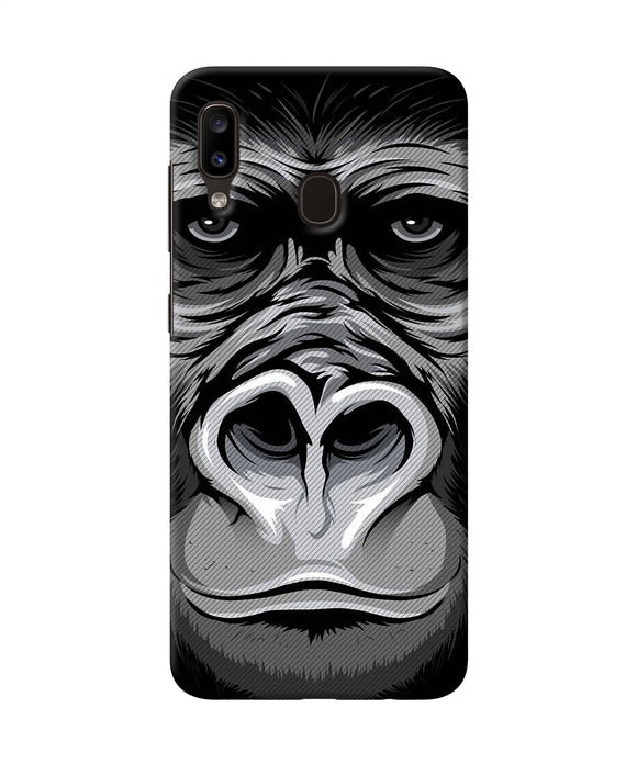 Black Chimpanzee Samsung A20 / M10s Back Cover