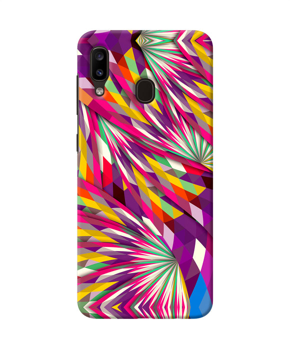 Abstract Colorful Print Samsung A20 / M10s Back Cover