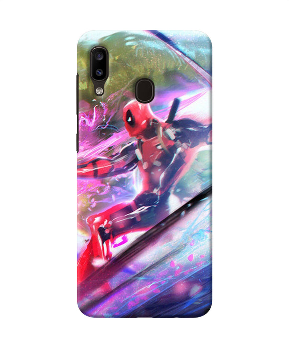Deadpool Super Hero Samsung A20 / M10s Back Cover