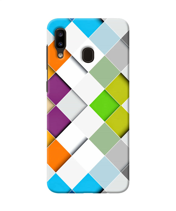 Abstract Color Box Samsung A20 / M10s Back Cover
