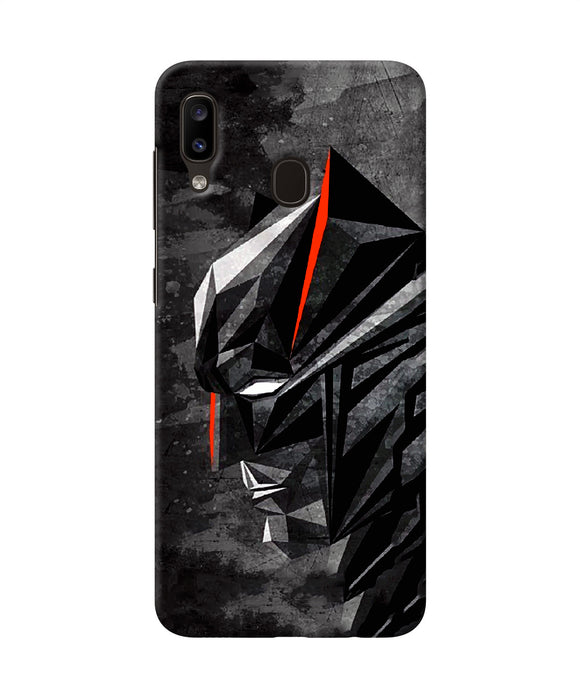 Batman Black Side Face Samsung A20 / M10s Back Cover