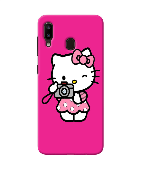 Hello Kitty Cam Pink Samsung A20 / M10s Back Cover