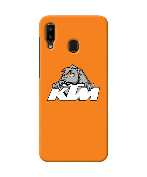 Ktm Dog Logo Samsung A20 / M10s Back Cover