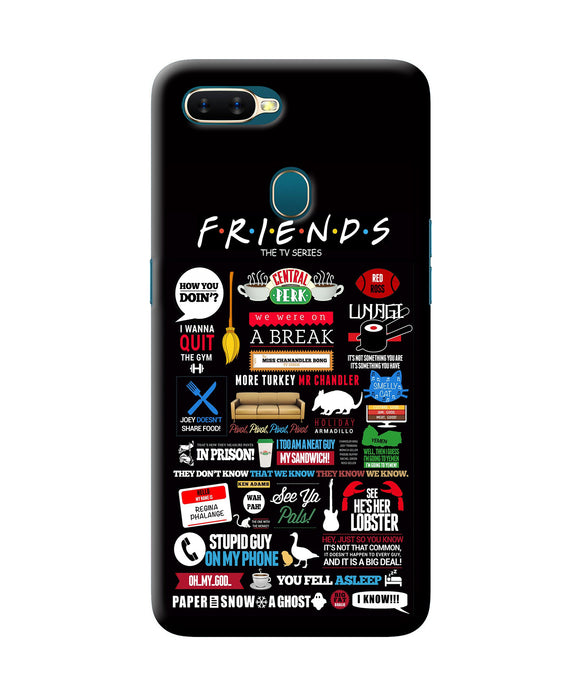 Friends Oppo A7 / A5s / A12 Back Cover
