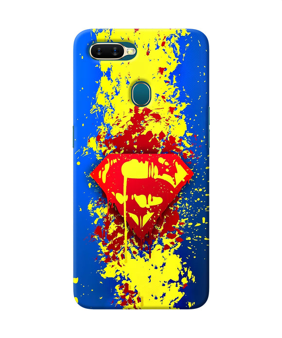 Superman Logo Oppo A7 / A5s / A12 Back Cover