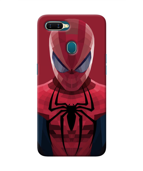 Spiderman Art Oppo A7/A5s/A12 Real 4D Back Cover