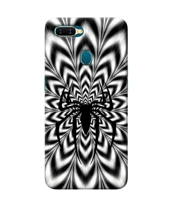 Spiderman Illusion Oppo A7/A5s/A12 Real 4D Back Cover
