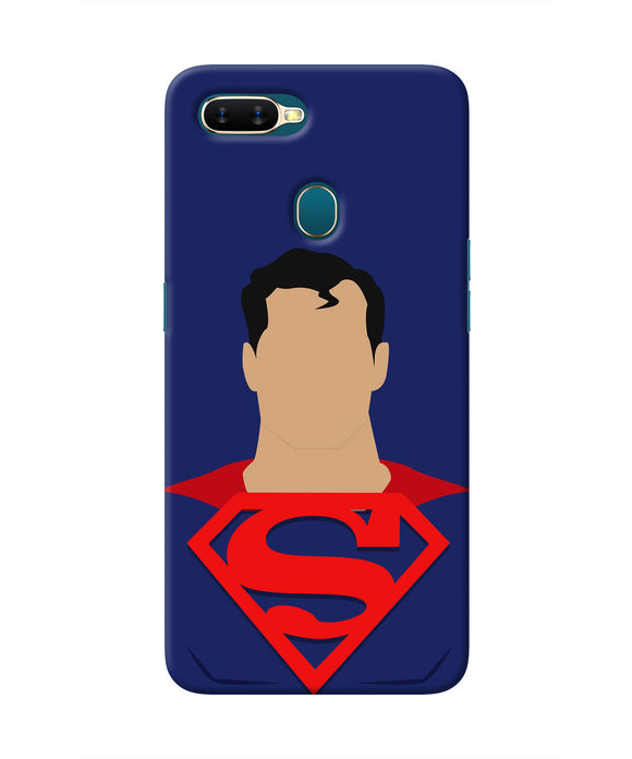 Superman Cape Oppo A7/A5s/A12 Real 4D Back Cover