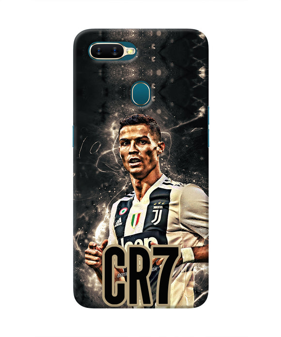 CR7 Dark Oppo A7/A5s/A12 Real 4D Back Cover