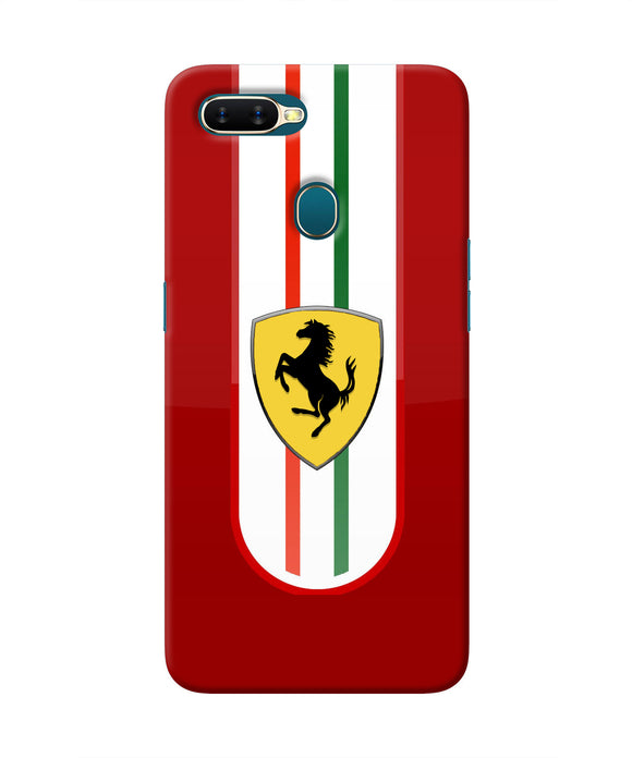 Ferrari Art Oppo A7/A5s/A12 Real 4D Back Cover