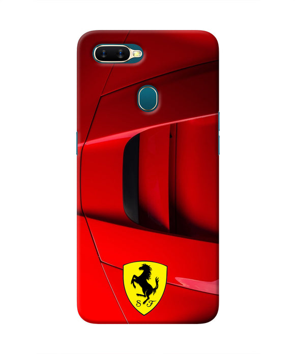Ferrari Car Oppo A7/A5s/A12 Real 4D Back Cover