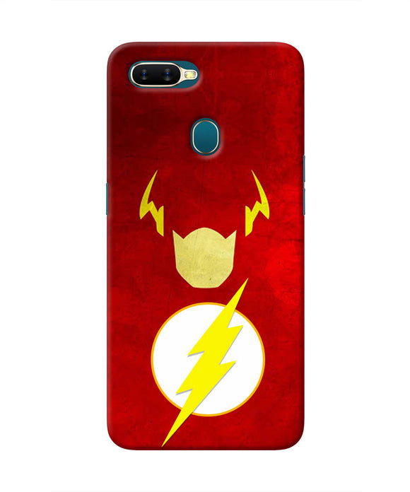 Flash Character Oppo A7/A5s/A12 Real 4D Back Cover