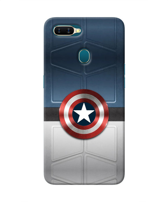 Captain America Suit Oppo A7/A5s/A12 Real 4D Back Cover