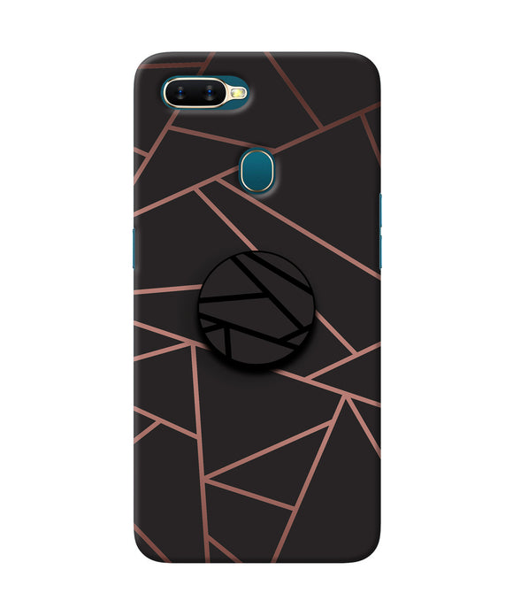 Geometric Pattern Oppo A7/A5s/A12 Pop Case