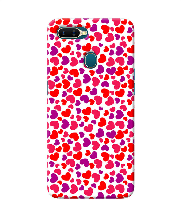 Heart Print Oppo A7 / A5s / A12 Back Cover