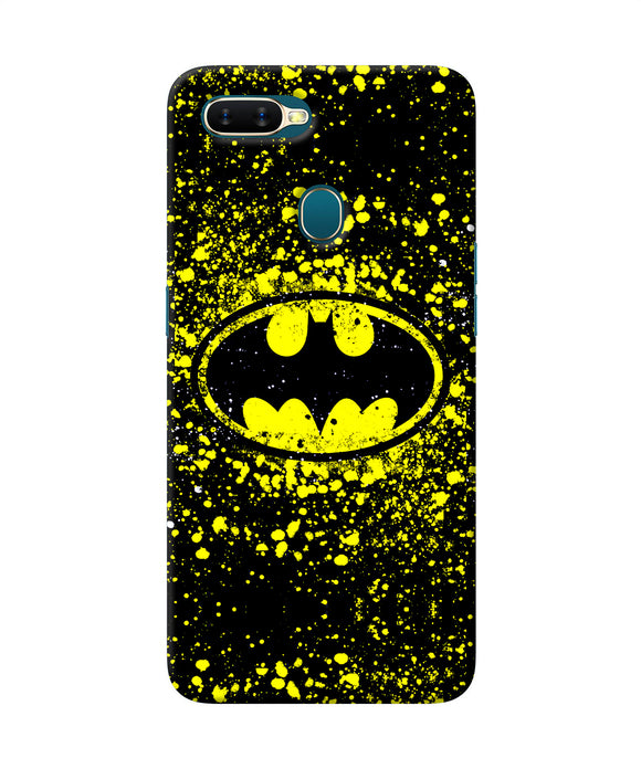 Batman Last Knight Print Yellow Oppo A7 / A5s / A12 Back Cover