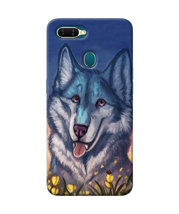 Cute Wolf Oppo A7 / A5s / A12 Back Cover