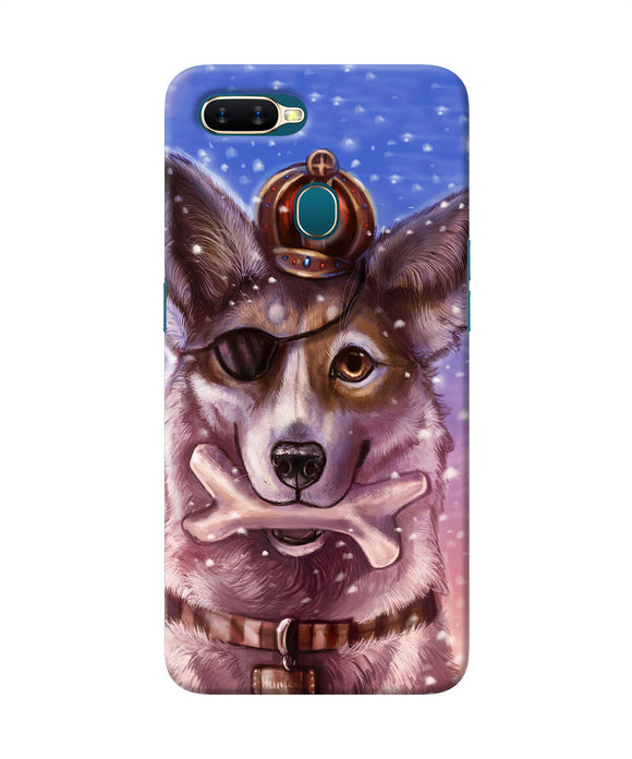 Pirate Wolf Oppo A7 / A5s / A12 Back Cover