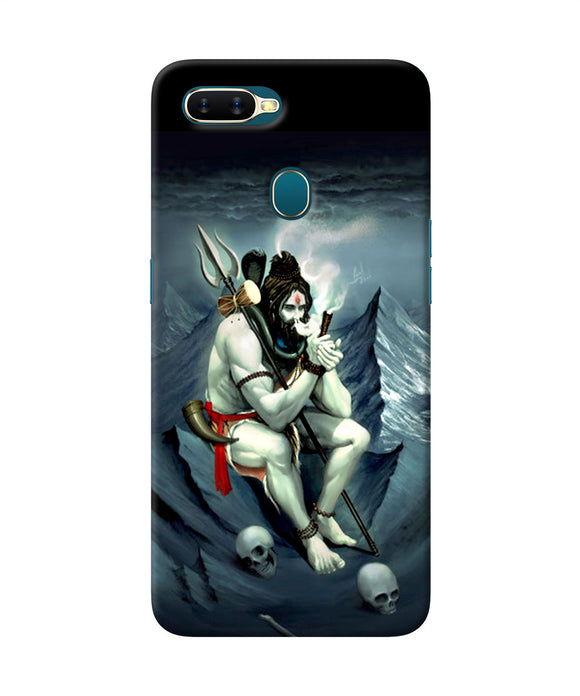 Lord Shiva Chillum Oppo A7 / A5s / A12 Back Cover