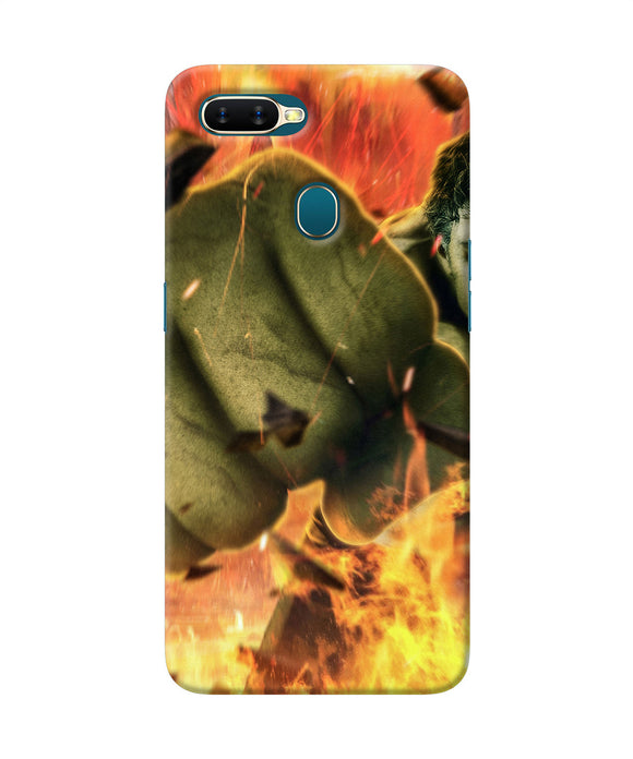 Hulk Smash Oppo A7 / A5s / A12 Back Cover
