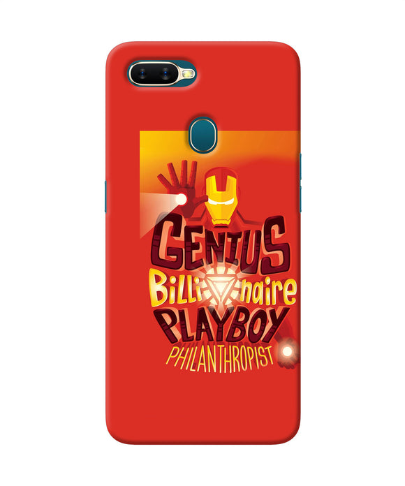 Ironman Quote Oppo A7 / A5s / A12 Back Cover