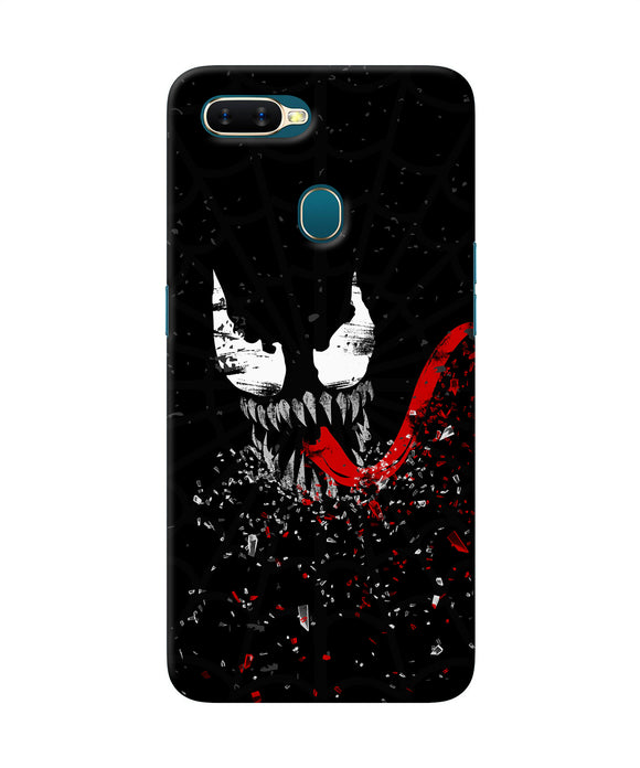 Venom Black Poster Oppo A7 / A5s / A12 Back Cover