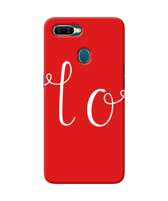 Love One Oppo A7 / A5s / A12 Back Cover