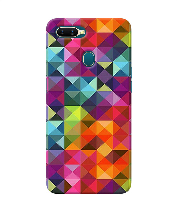 Abstract Triangle Pattern Oppo A7 / A5s / A12 Back Cover