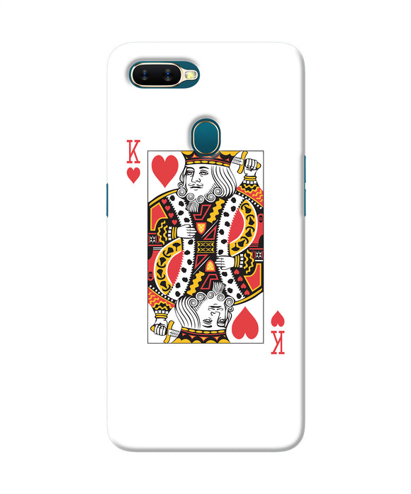 Heart King Card Oppo A7 / A5s / A12 Back Cover