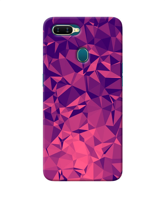 Abstract Red Blue Shine Oppo A7 / A5s / A12 Back Cover