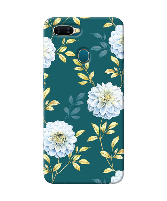 Flower Canvas Oppo A7 / A5s / A12 Back Cover