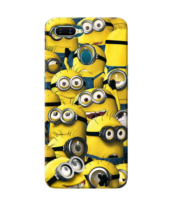 Minions Crowd Oppo A7 / A5s / A12 Back Cover