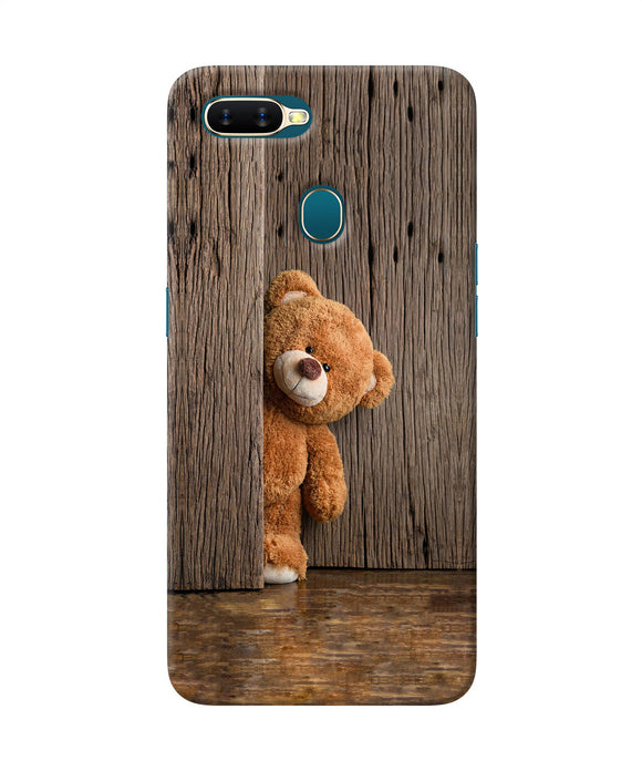 Teddy Wooden Oppo A7 / A5s / A12 Back Cover