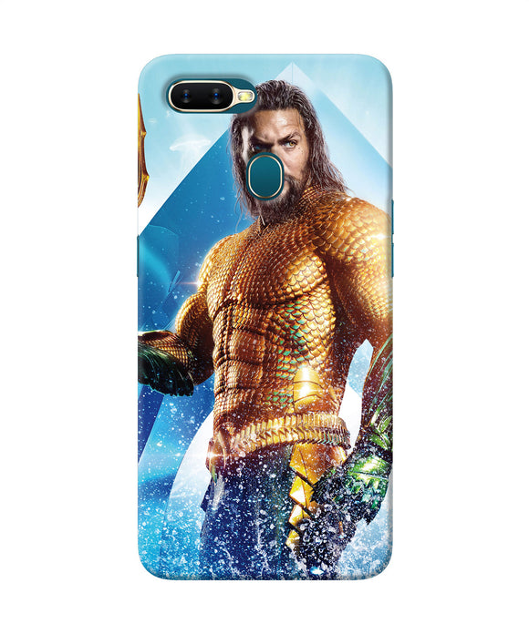 Aquaman Water Poster Oppo A7 / A5s / A12 Back Cover