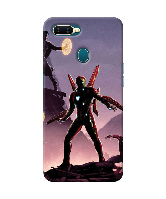 Ironman On Planet Oppo A7 / A5s / A12 Back Cover
