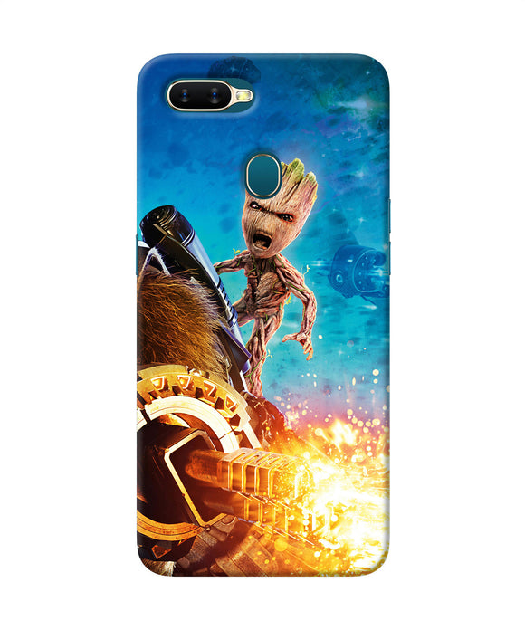 Groot Angry Oppo A7 / A5s / A12 Back Cover