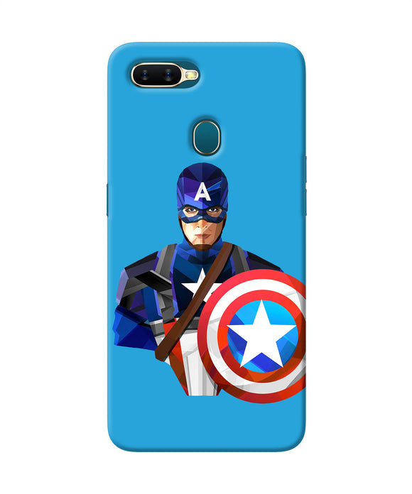 Captain America Character Oppo A7 / A5s / A12 Back Cover