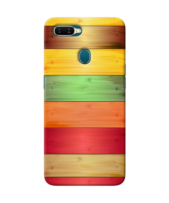 Wooden Colors Oppo A7 / A5s / A12 Back Cover