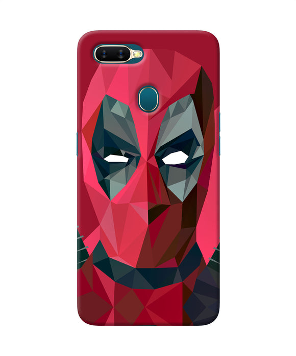 Abstract Deadpool Full Mask Oppo A7 / A5s / A12 Back Cover