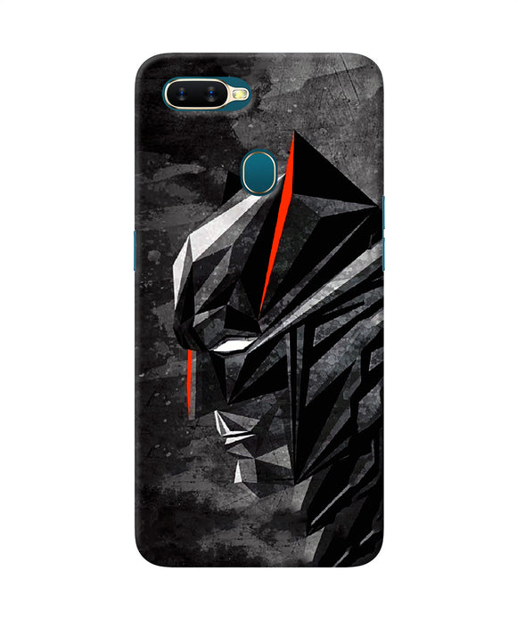 Batman Black Side Face Oppo A7 / A5s / A12 Back Cover