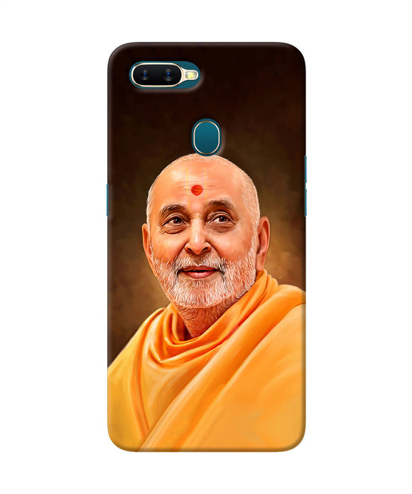 Pramukh Swami Painting Oppo A7 / A5s / A12 Back Cover