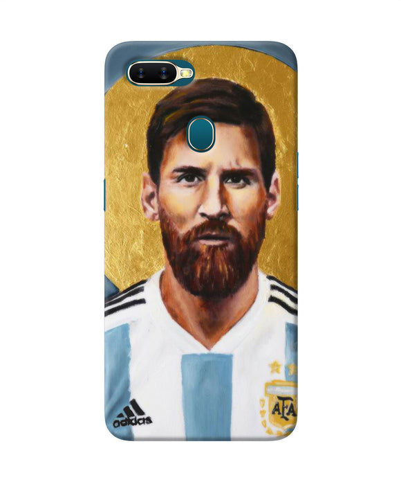 Messi Face Oppo A7 / A5s / A12 Back Cover