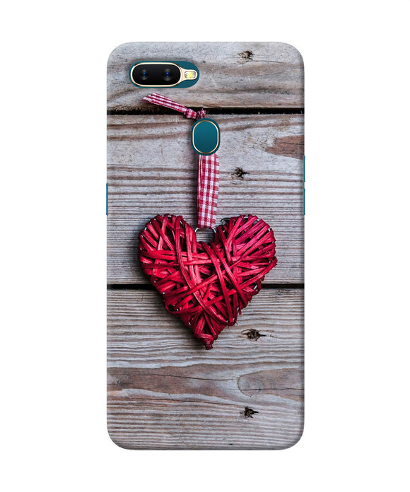 Lace Heart Oppo A7 / A5s / A12 Back Cover