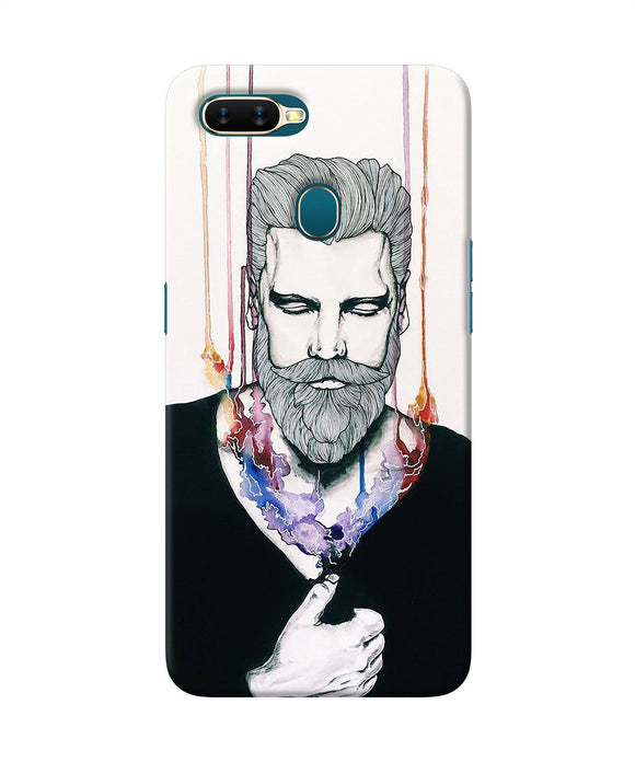 Beard Man Character Oppo A7 / A5s / A12 Back Cover