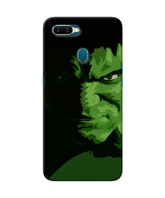 Hulk Green Painting Oppo A7 / A5s / A12 Back Cover